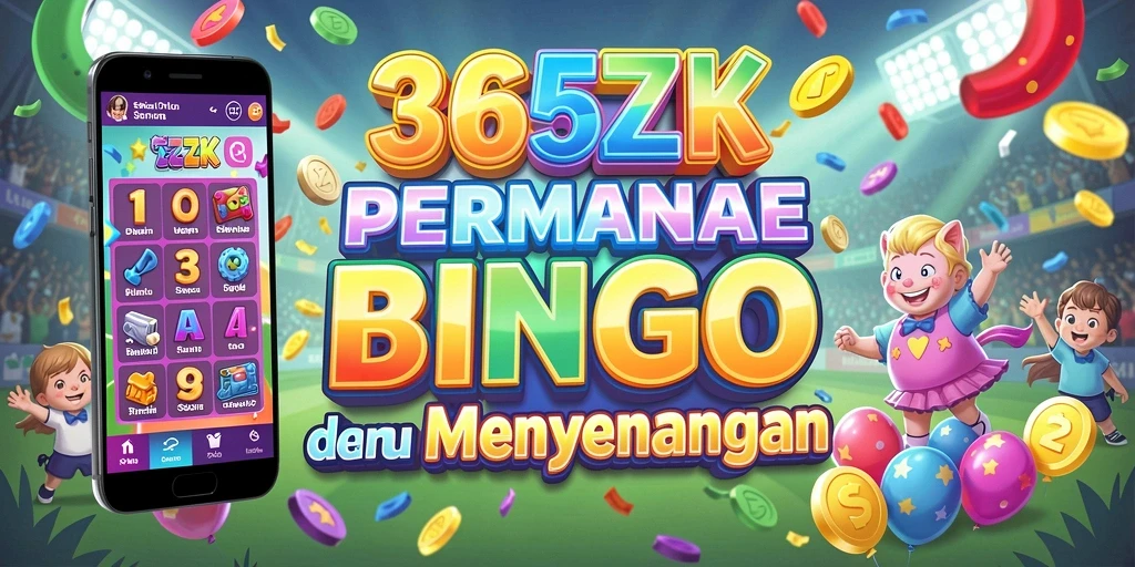 Screenshot gameplay seru dari 365ZK yang menampilkan suasana Bingo.