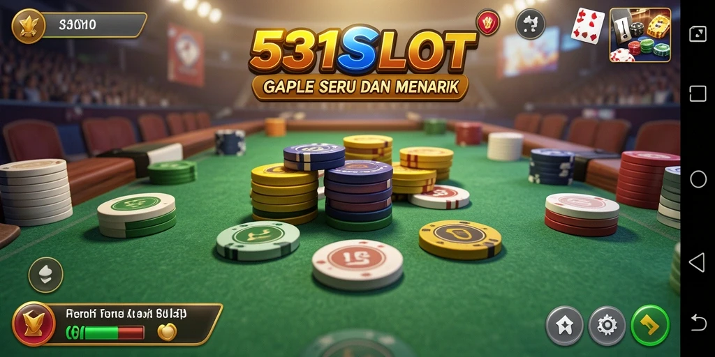 Screenshot gameplay seru permainan Gaple 531SLOT.