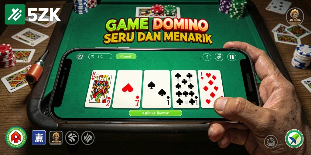 Tampilan gameplay seru dalam 5ZK yang mengasyikkan.