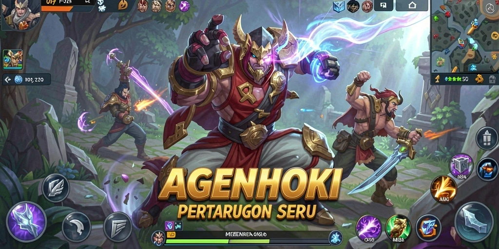 Gameplay intens dan karakter menarik di AGENHOKI.