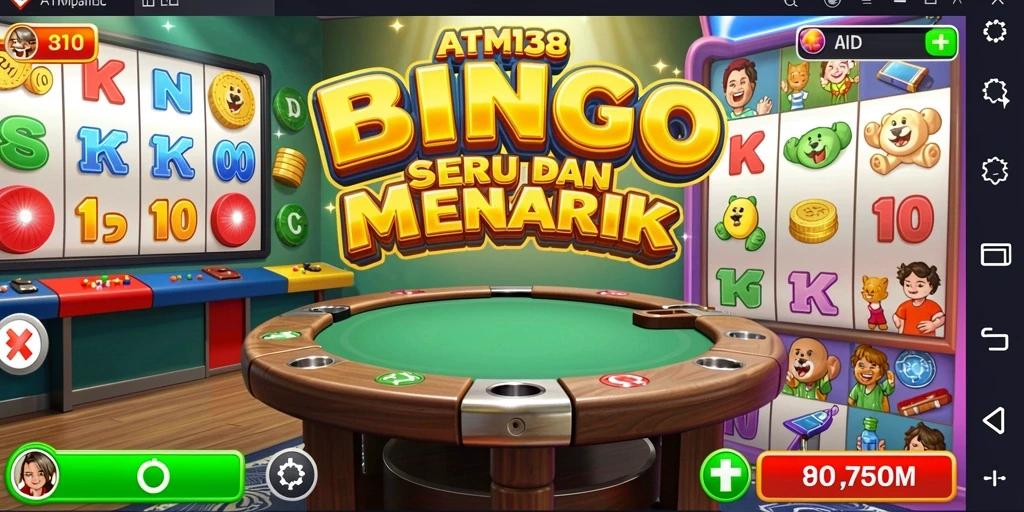 Gameplay seru di ATM138 dengan berbagai tema Bingo.