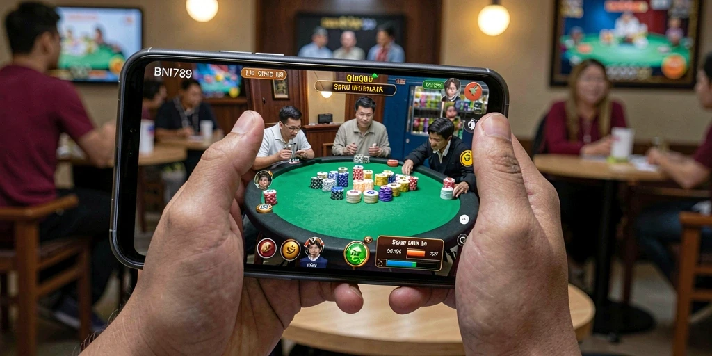 Tampilan gameplay QiuQiu BNI789 yang menarik dan interaktif.