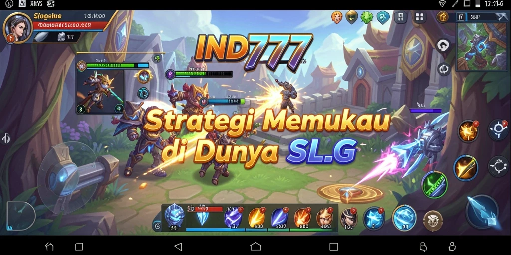 Screenshot gameplay IND777 menampilkan aksi strategi yang intens.