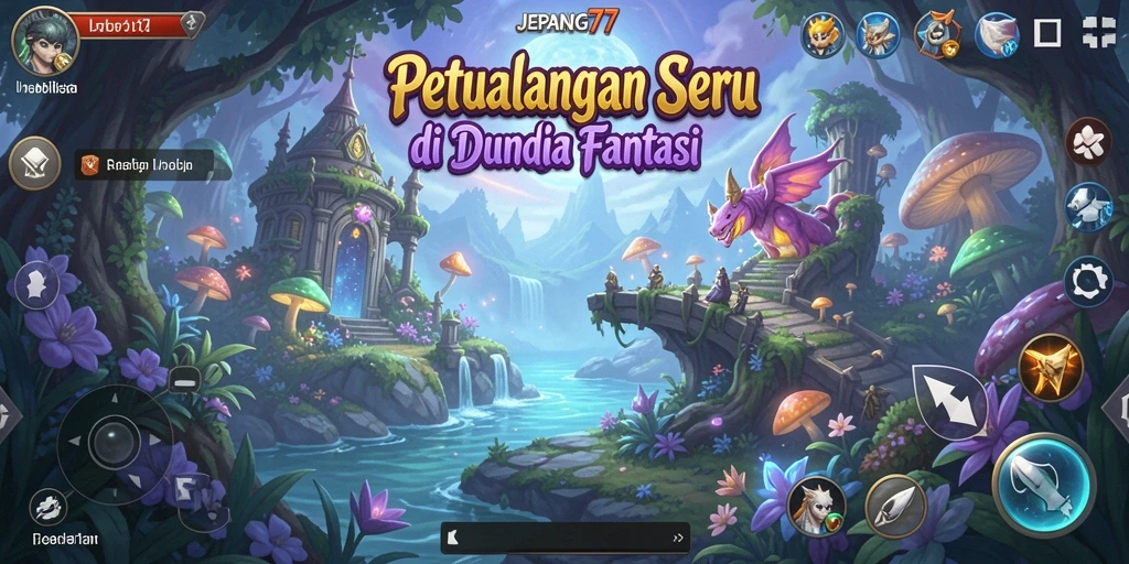 Tampilan gameplay seru dan menampilkan aksi pertarungan mendebarkan.