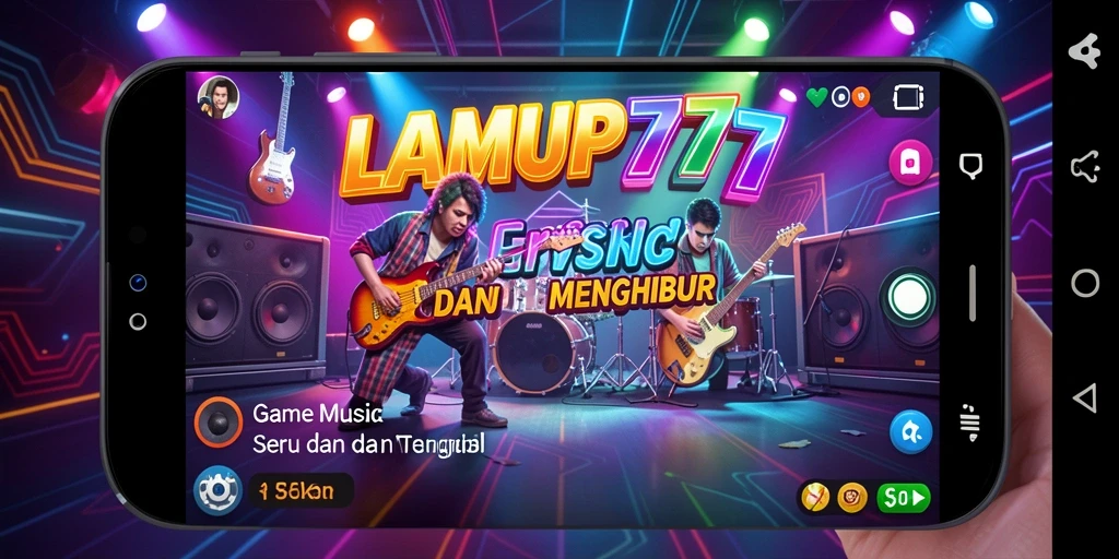 Tampilan gameplay menarik dari LAMPU777 dengan berbagai tantangan musik.