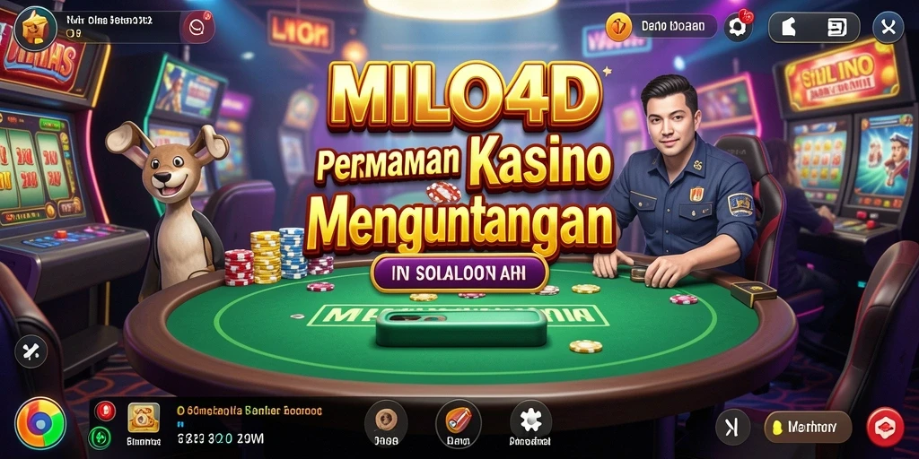 Tampilan gameplay menarik dan mendebarkan di MILO4D.