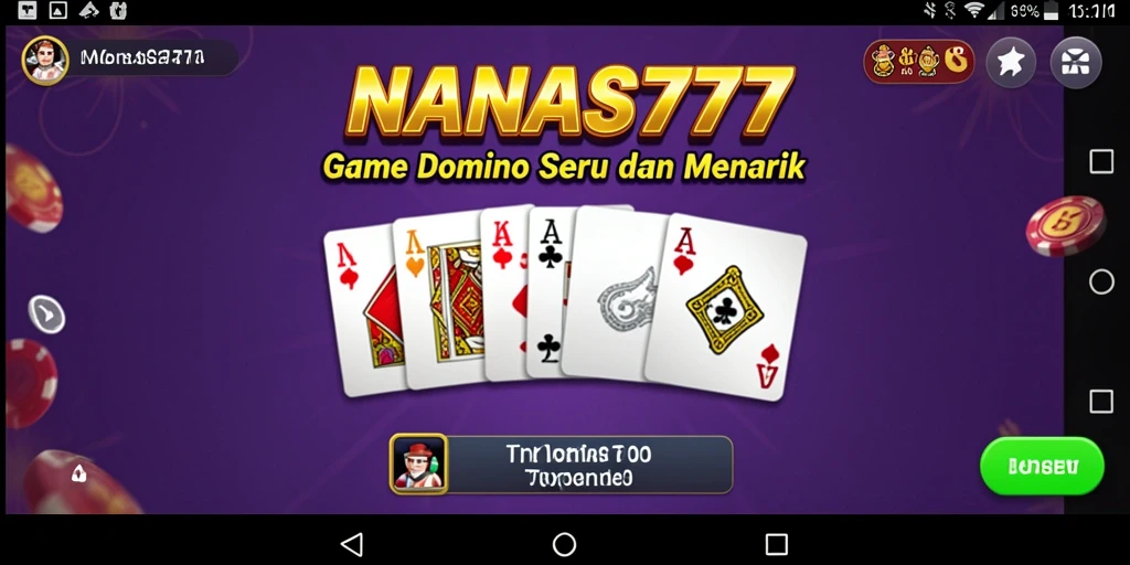 Tampilan gameplay seru dari NANAS777 yang mengasyikkan.