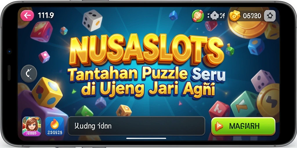 Tampilan gameplay seru NUSASLOTS dengan berbagai teka-teki menantang.