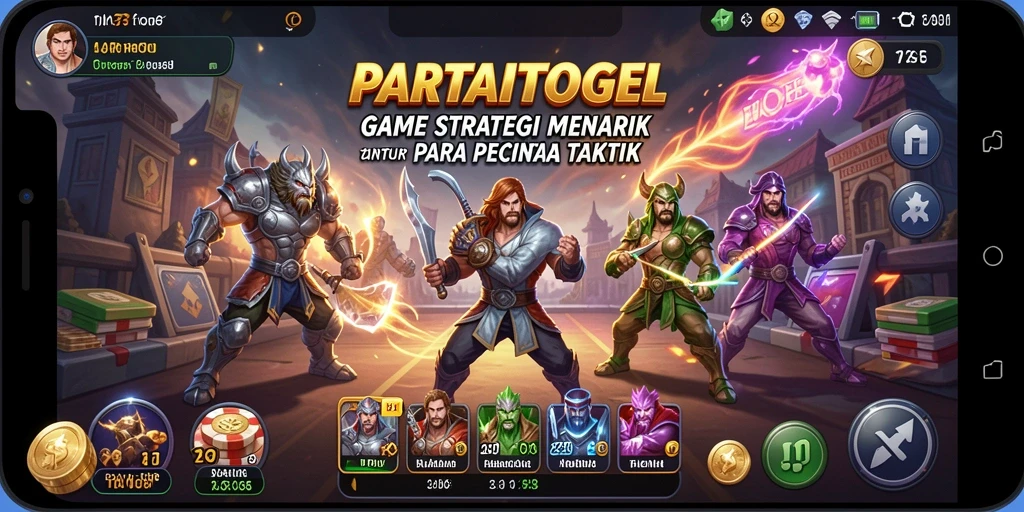 Tampilan gameplay menarik dari PARTAITOGEL dengan strategi mendalam.