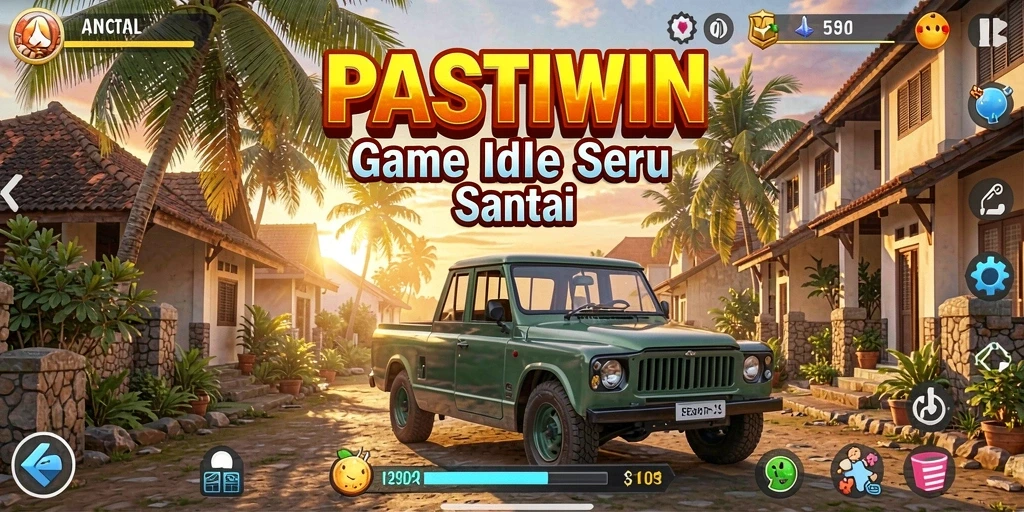 Tangkapan layar gameplay PASTIWIN yang menarik dan interaktif.