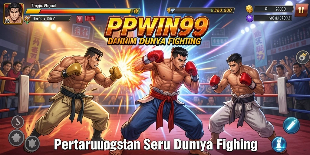 Gameplay Fighting seru di PPWIN99 dengan grafis menawan.