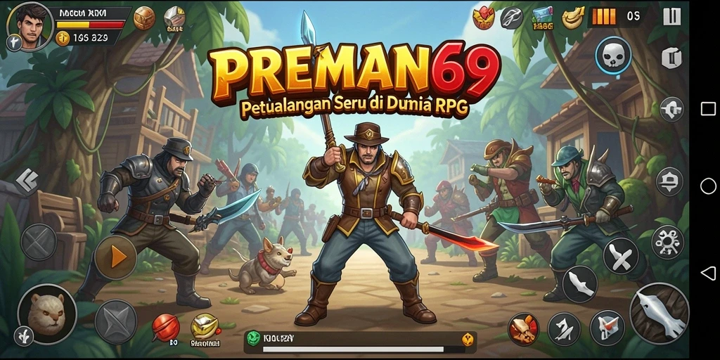 Tampilan screenshot gameplay PREMAN69 menampilkan aksi seru dan petualangan menantang.