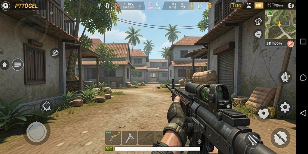 Tampilan seru dari gameplay PTTOGEL yang penuh aksi.